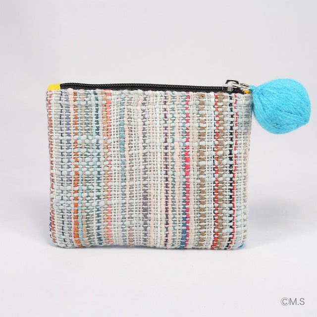 tamao world sequin embroidered pouch Cojicoji