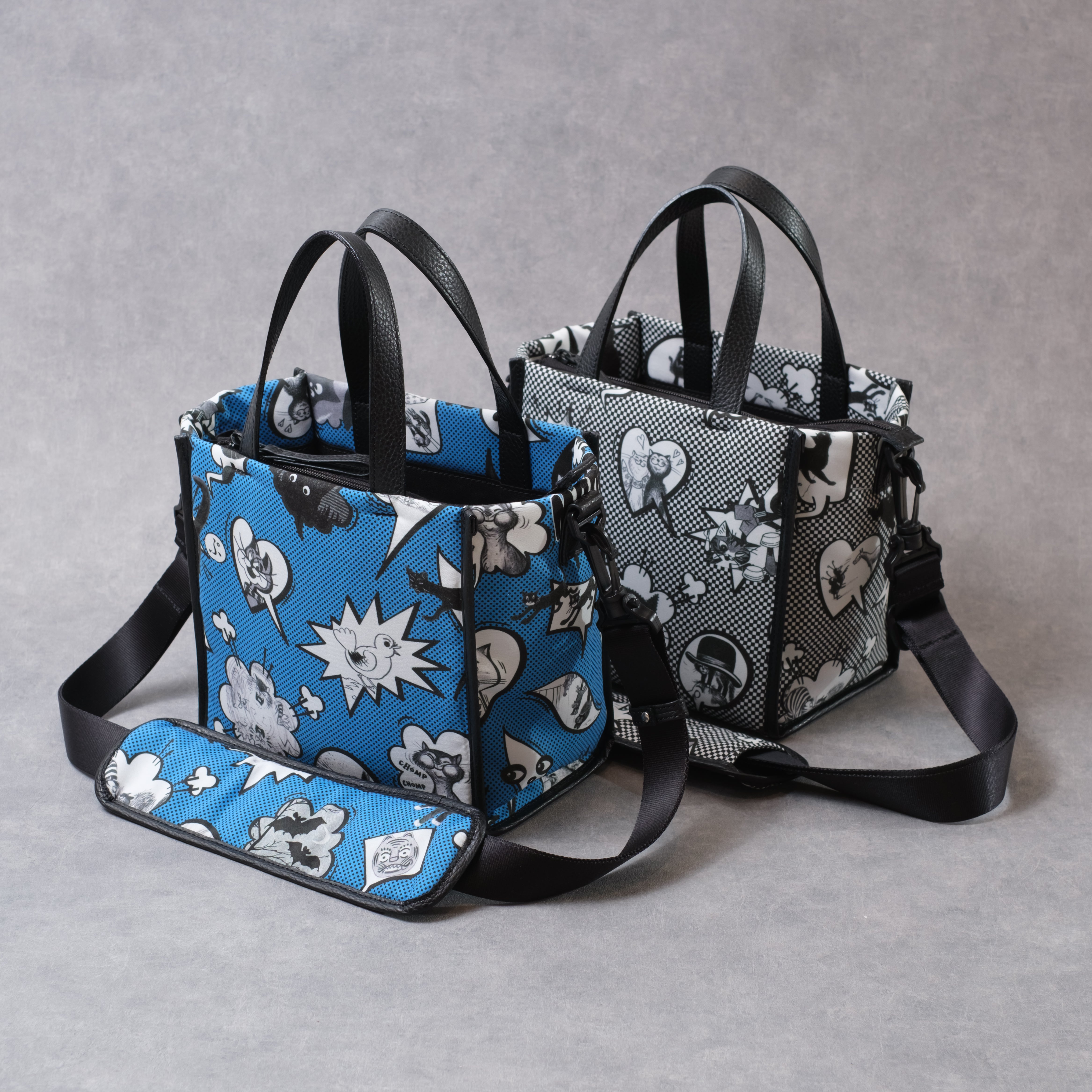 Ciao Ciao Chaco 4802 Black Cats Shoulder Bag