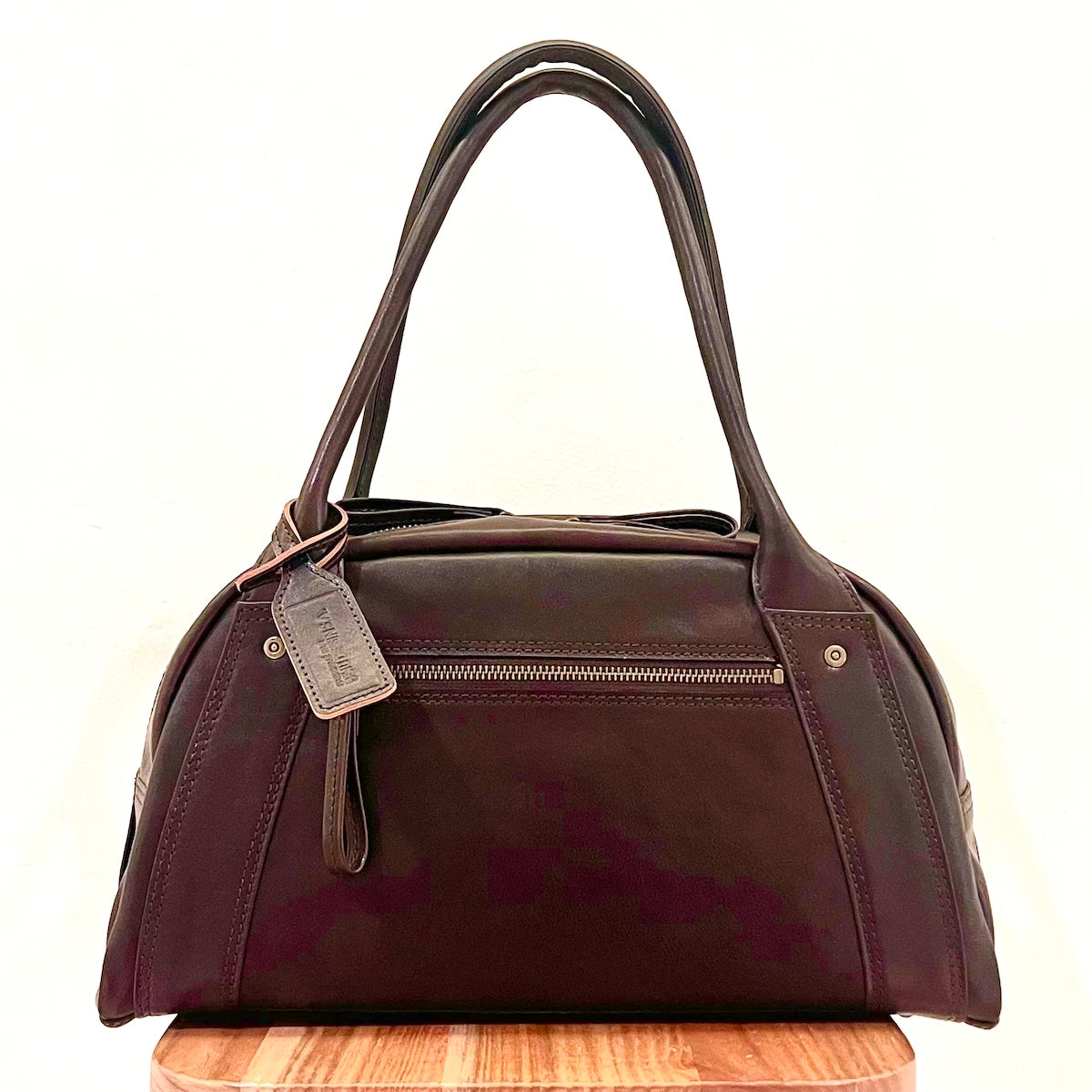 Bodessin MS976 Zebu Cow Boston Tote Bag