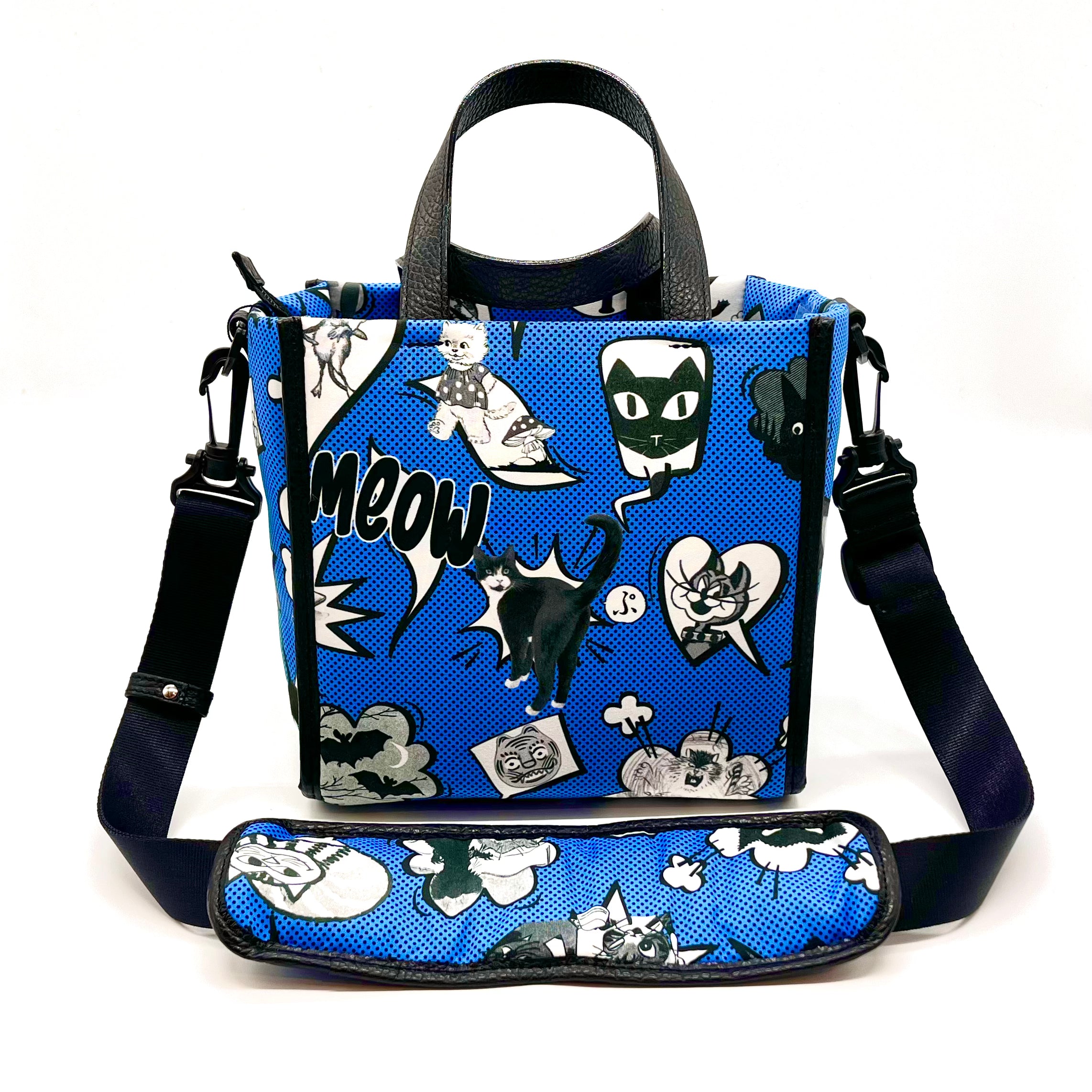 Ciao Ciao Chaco 4802 Black Cats Shoulder Bag