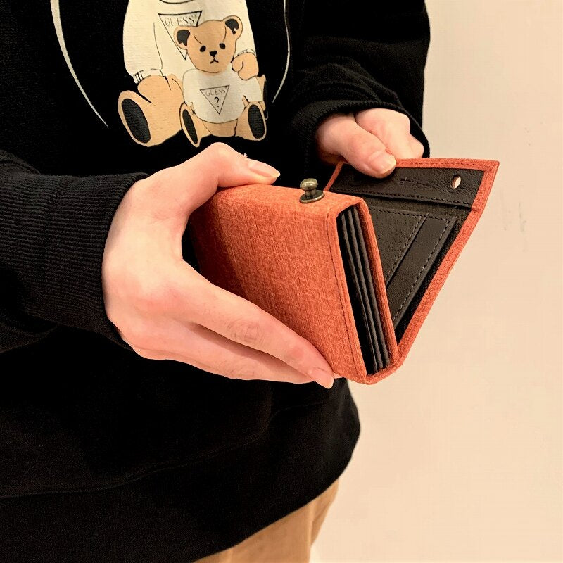 M+M+ Millefoglie2 P25 Quadretti Bi-fold Wallet