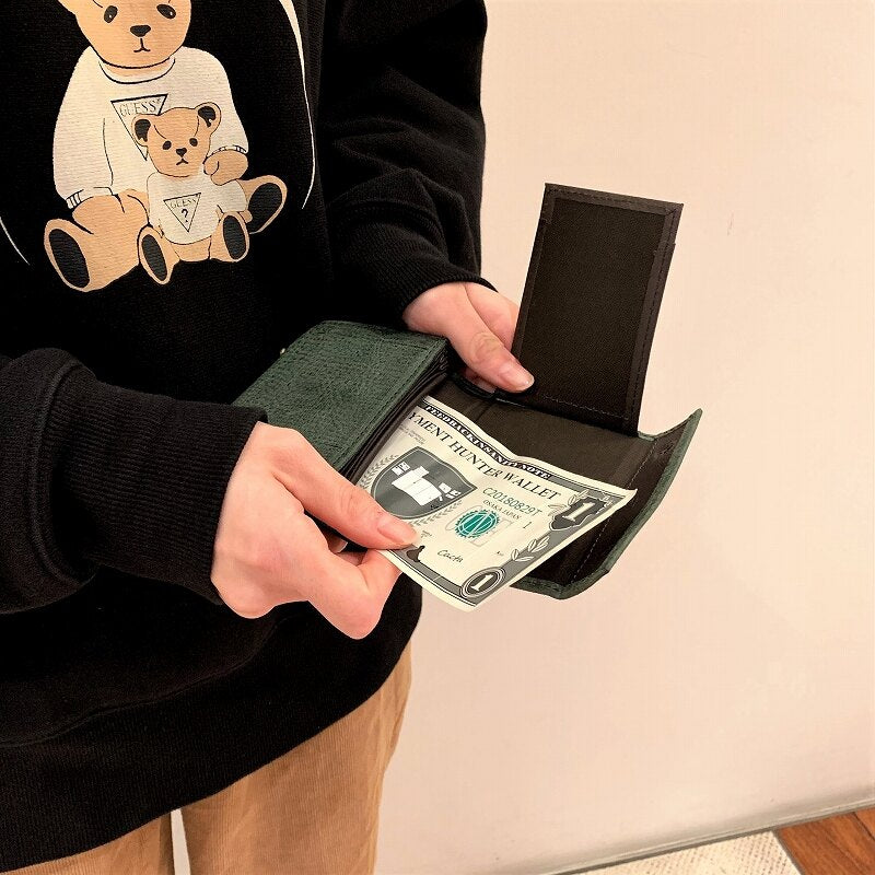 M+M+ Millefoglie2 P25 Quadretti Bi-fold Wallet