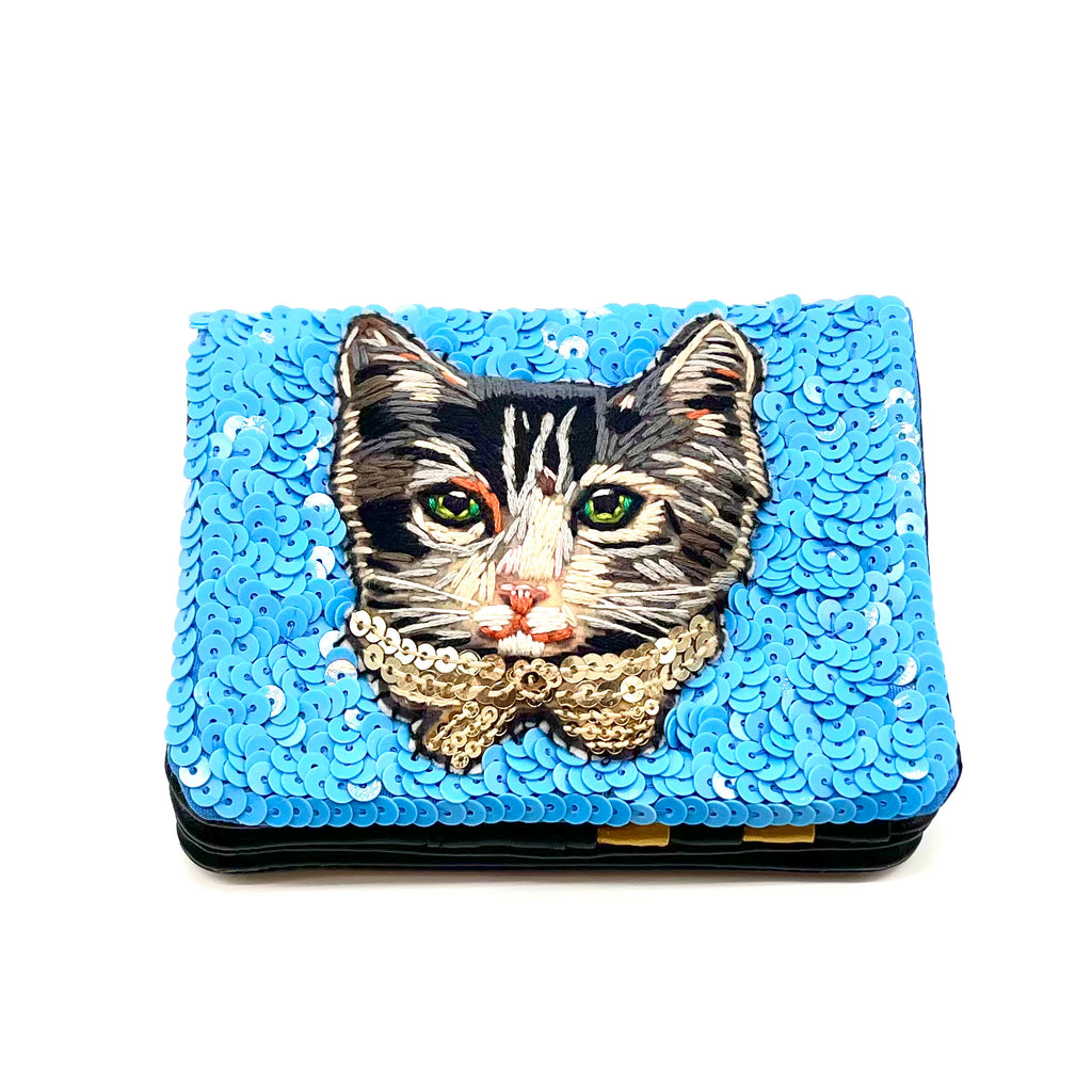 ディズニー おしゃれキャット tamaoworld 刺繍ブローチ tamao world ディズニー おしゃれキャット マリー タマオワールド